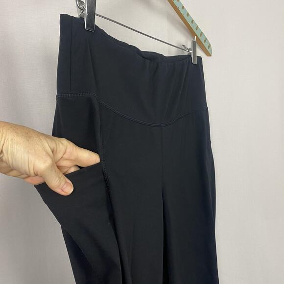 Baleaf Leggings Womens XL Black High Rise Yoga Pants Pockets Athletic Workout - Picture 3 of 14